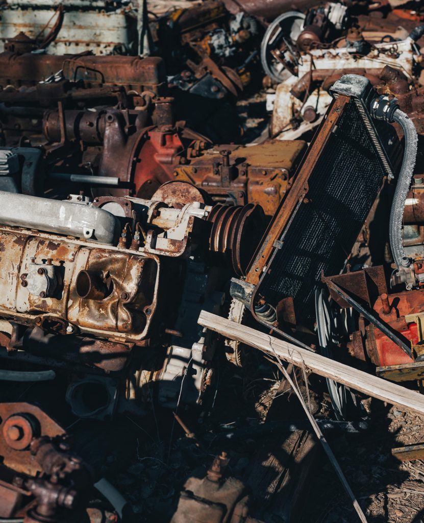 Scrap metal pick up services in Santa Rosa, CA.